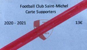 Football Club Saint Michel Carte De Supporter 21